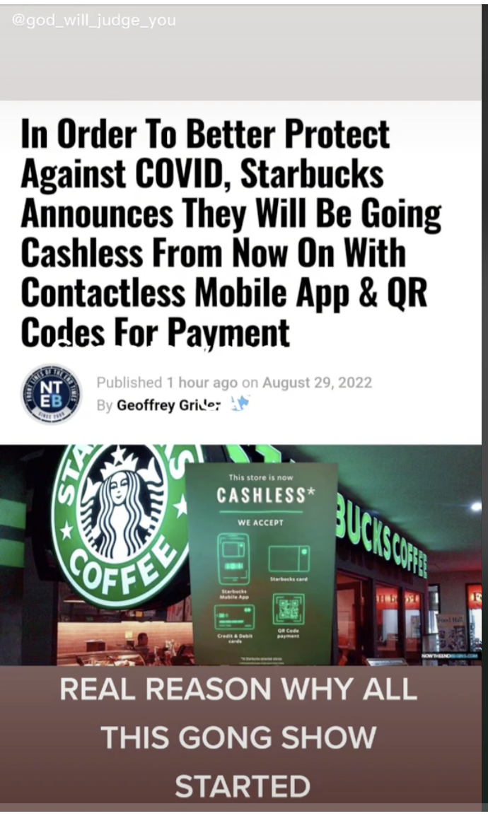 Fact Check Starbucks Is NOT 'Going Cashless' As Of August 2022 Lead